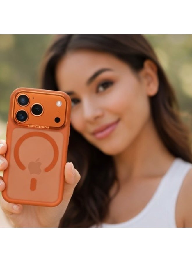 بينكس جراب Benks المميز لهاتف iPhone 17 Pro بلون الضباب، متوافق مع زر التحكم بالكاميرا، ومتوافق مع MagSafe، جراب حماية عسكري مصنوع من ألياف كيفلر من دوبونت - Image 4